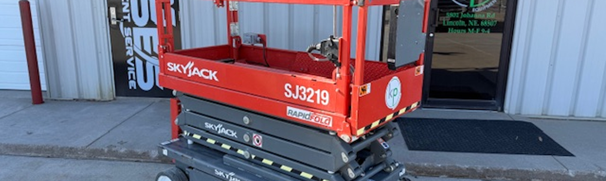 KP Equipment, Manlift showcase