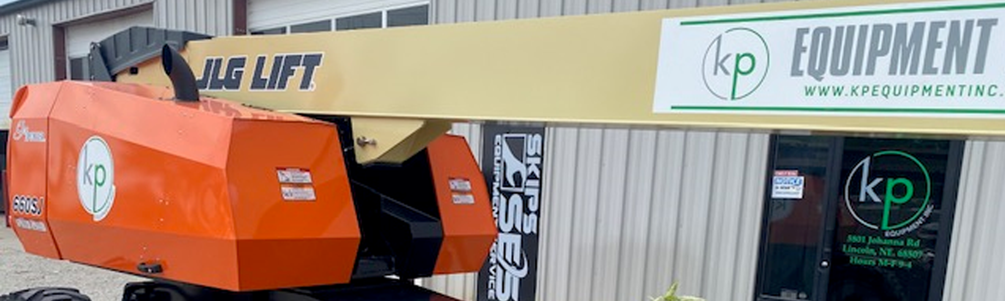 KP Equipment,JLG Lift showcase